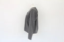 Grey cardigan with embroidery details - L-2