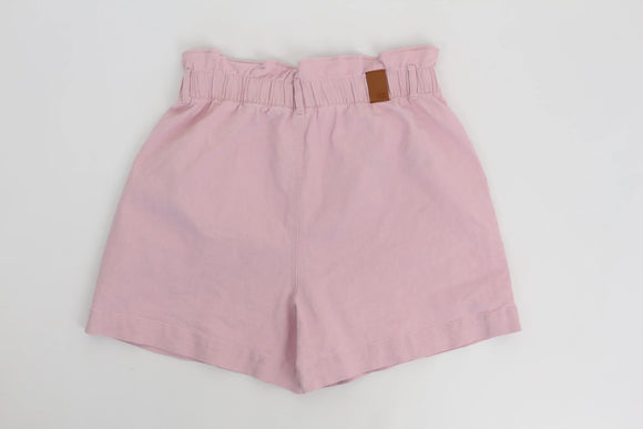 REAL DNM paperbag shorts - pink -XL