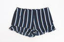 Woolworths blue striped shorts - 16-1