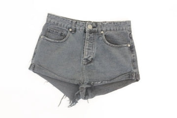 Factorie Black Denim Shorts | Size 8 | Pre-Loved