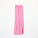 Bright Pink Ribbed Maxi Skirt | Thrift Find – Size S-1
