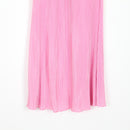 Bright Pink Ribbed Maxi Skirt | Thrift Find – Size S-3