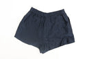 ZARA blue and black satin shorts - S-3