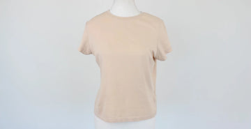 Cotton On Beige Classic T-Shirt | Size M | Pre-Loved