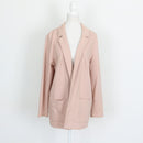 H&M pink knit blazer - L-1