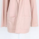H&M pink knit blazer - L-2