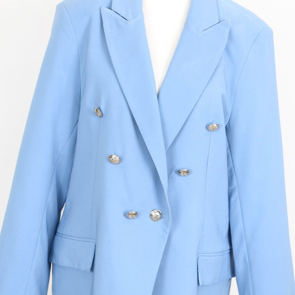 Foschini Sky Blue Blazer (Size 16)
