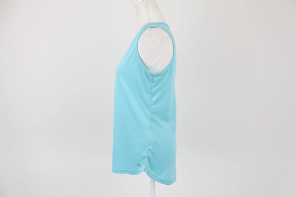 Total Sports sky blue gym top - M