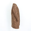 Zara Leopard Print Longline Coat – Size S-4