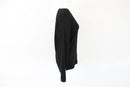 Country Road merino wool v-neck jersey - black - XS-3