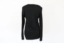 Country Road merino wool v-neck jersey - black - XS-4