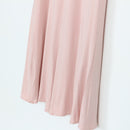 Blush Pink Stretch A-Line Maxi Skirt – Size 8-3