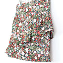 Black Ditsy Floral Ruffle Wrap Mini Skirt – Size 6-2