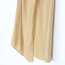 Sand Crinkle Tie-Front Wrap Midi Skirt – Size 32-2