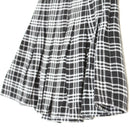 Factorie black and white plaid mini skirt - 8-2
