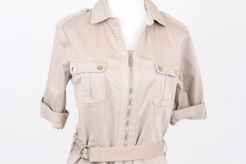 Daniel Hechter Vintage Beige Tailored Dress | Size 34 | Pre-Loved - 0