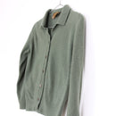 Lyle & Scott Sage Green 100% Super Lambswool Cardigan – Size XS-3