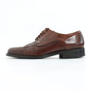 Jonathan Drake Tan Genuine Leather Apron-Toe Derby Dress Shoes – Size 9-1