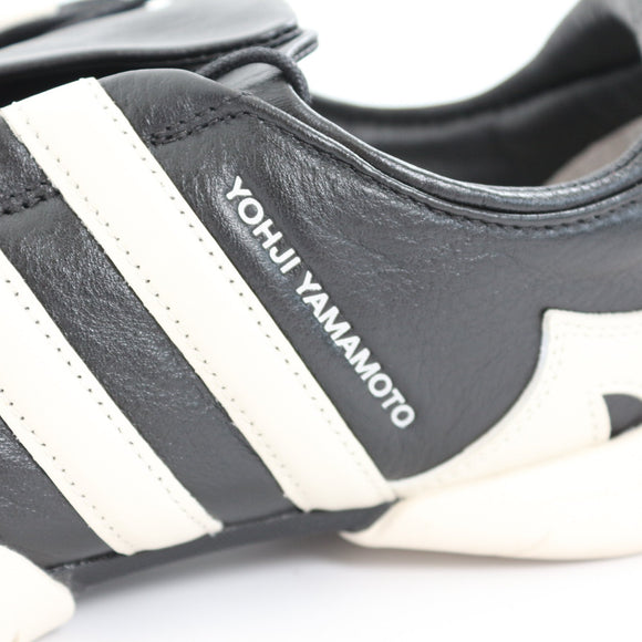 Adidas Y-3 Yohji Yamamoto Regu Black Leather Sneakers – Size 8