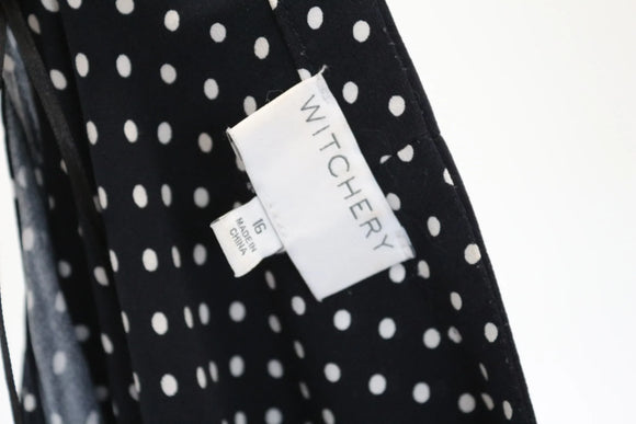 Witchery polka dot dress - 16