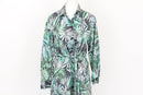 Trenery French linen tropical printed midi button-up dress - 8-1