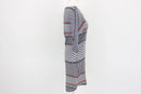 Woolworths white, black and red patterned dress - 6-3