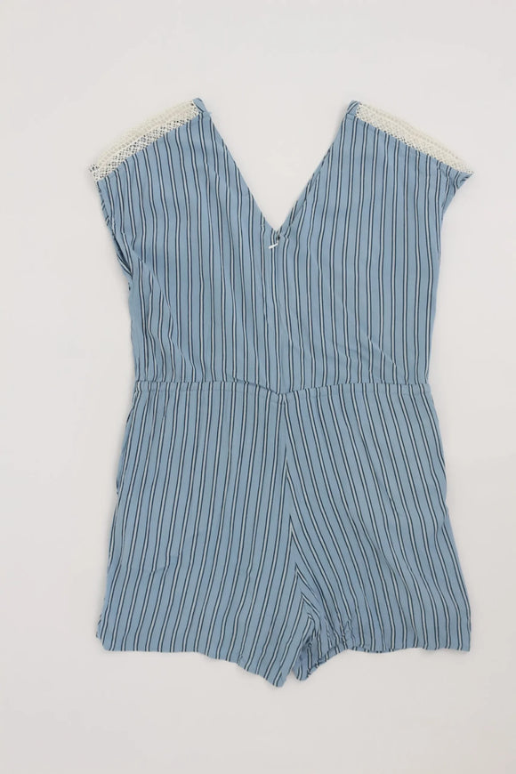 Old Khaki blue striped jumpsuit - 12