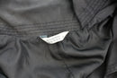 Black soft touch trench coat - no belt - 14-5