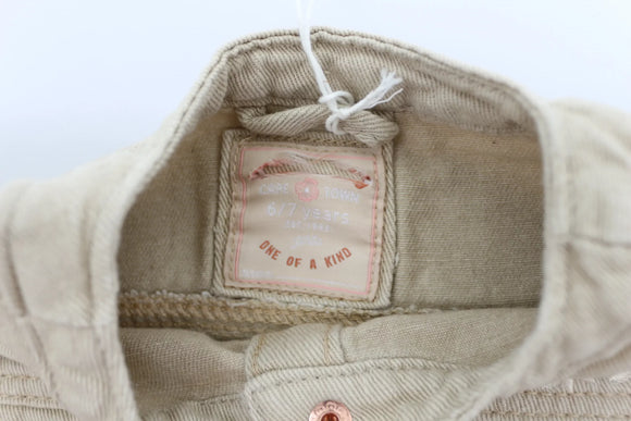 Earthchild beige denim jacket