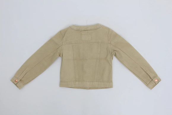 Earthchild beige denim jacket