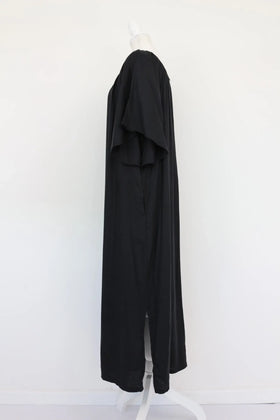 Earthaddict linen black midi dress - 0