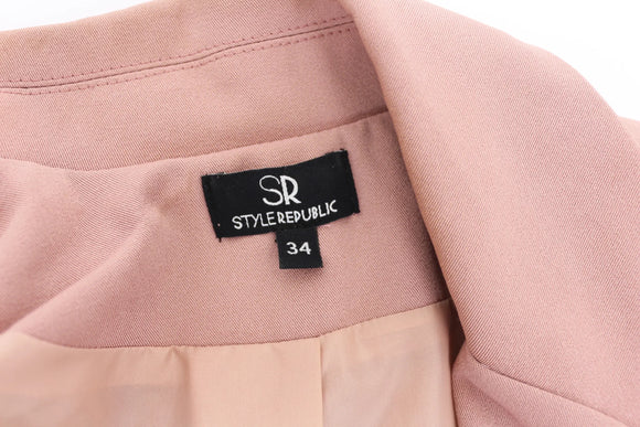 Style Republic dirty pink blazer  - 34