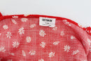 Cotton On red playsuit with daisies - L-3