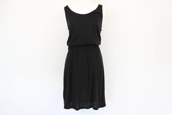 H&M black classic dress - S
