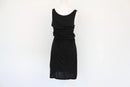 H&M black classic dress - S-3