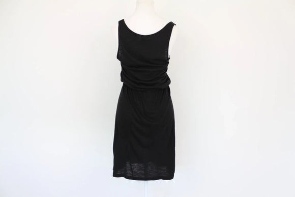 H&M black classic dress - S