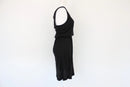 H&M black classic dress - S-4