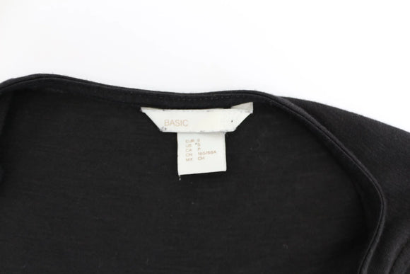 H&M black classic dress - S