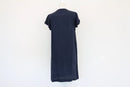 Woolworths navy linen dress - 10-3