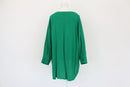 Green viscose blouse-3