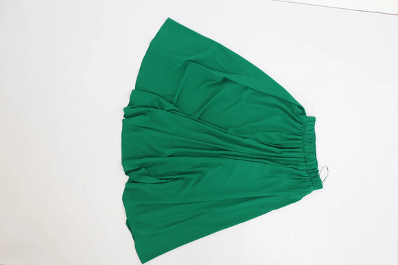 Truworths green chiffon midi skirt