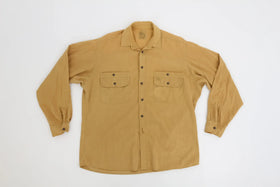 Mustard long sleeve shirt - L