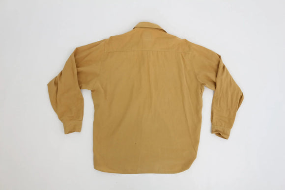 Mustard long sleeve shirt - L
