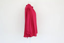 Truworths cherise pink satin blouse-4