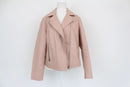 Woolworths pink faux leather jacket - 14-1
