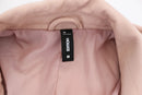 Woolworths pink faux leather jacket - 14-5
