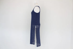 Foschini blue lace top with slits on sides - 8 - 0
