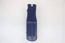 Foschini blue lace top with slits on sides - 8-3