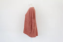 Pink open-knit jersey - M-2