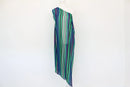 Striped summer beach cover-up - XL-1